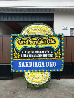 Papan Bunga Duka di Nerogtog